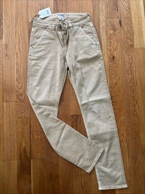 Barmas Sand Colored Straight Jeans